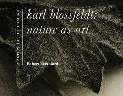 Karl Blossfeldt Photo Book Design