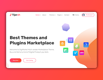 Tijarah - best Themes & Plugins website