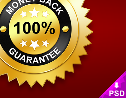100% Money Back Guarantee Icon