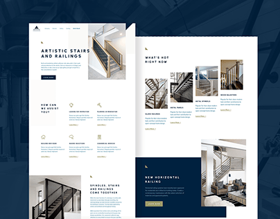 Landing Page Design - Web Design - Amalia Goyanes