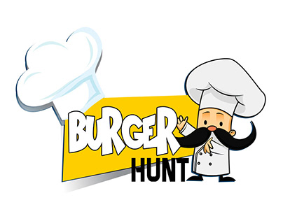 Burger Hunt "Logo Design"