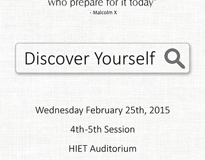 IRD FEST Discover Yourself
