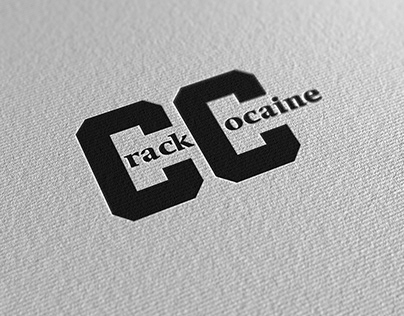 Crack Cocaine Logo Design