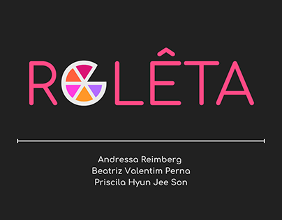 Rolêta - Design de Aplicativo