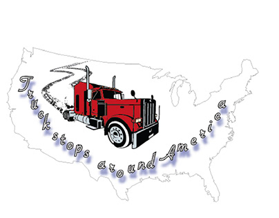 Truck Stops Around America Logo