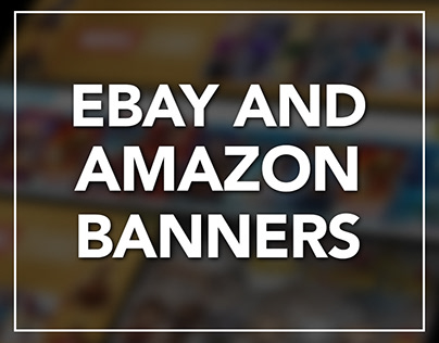 eBay and Amazon banners
