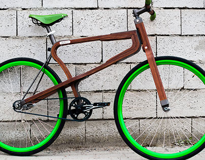 Woobi, Wooden Bicycle by Matteo Zugnoni