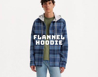 Introduce Flannel Hoodie at HALU Hoodie Store