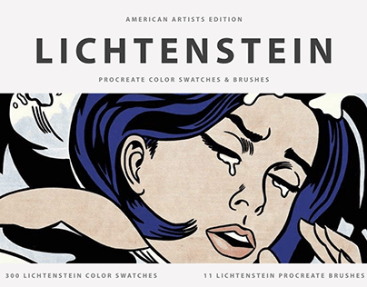 Lichtenstein's Procreate Brushes & Color Swatches