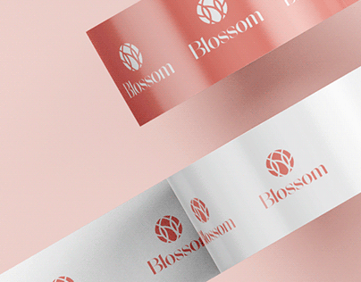 Логотип - Flower boutique «Blossom»