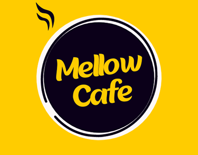 Mellow Cafe Logo Design.