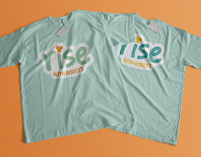 RISE With Insects Logo Ideation