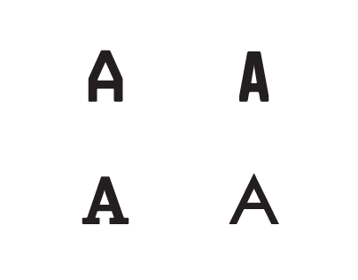 Typefaces by Radostin Peshev
