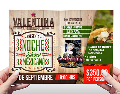 Restaurante La Valentina "Noche Mexicana"