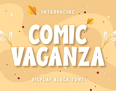 Comic Vaganza - Display Font