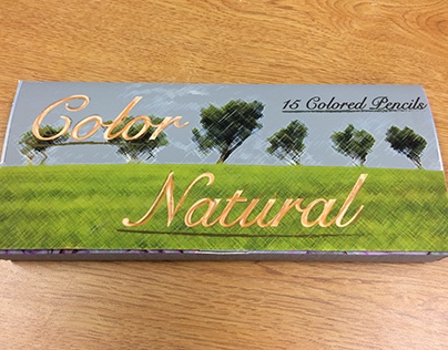 Color Natural pencil box design
