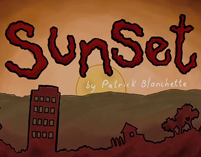 Sunset - Pixel Animation Challenge 2015