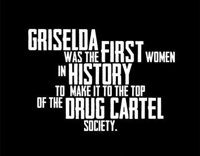Typography | Griselda Blanco Documentary Poster Set
