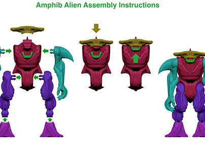 Personal Project Amphibious Alien 8POA