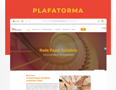 Plataforma Rede Papel Solidário