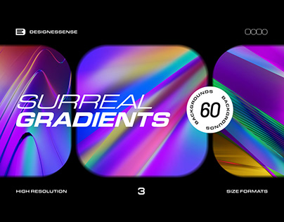 Surreal Gradients - 60 Backgrounds