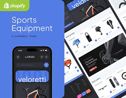 Shopify Sports equipment e-commerce store