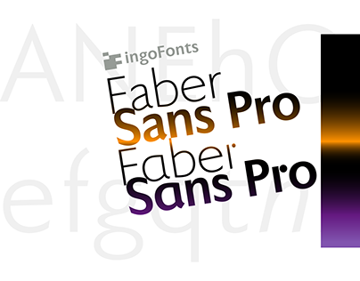 Faber Sans - the classic-modern font
