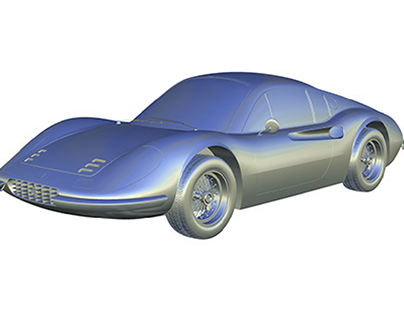 Ferrari Dino GT Alias Modelling