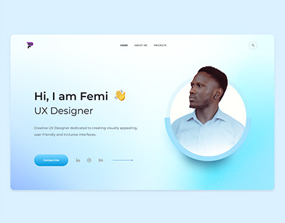 UI Design Challenge: Portfolio design