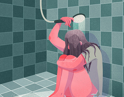 Mental health - Editorial illustration