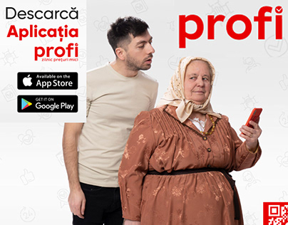 Profi web app photoshoot