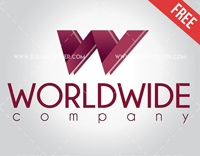 Worldwide Company – Free Logo Template