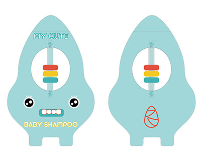 My Cute (Baby Shampoo Packaging Design)