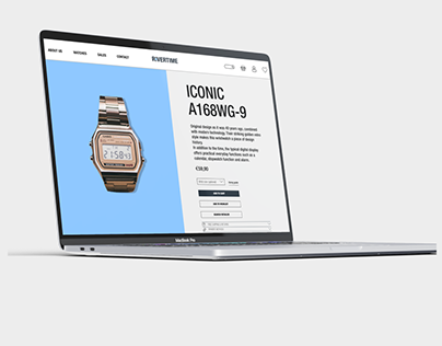 Visual Identity for the wristwatch store RiverTime.ru