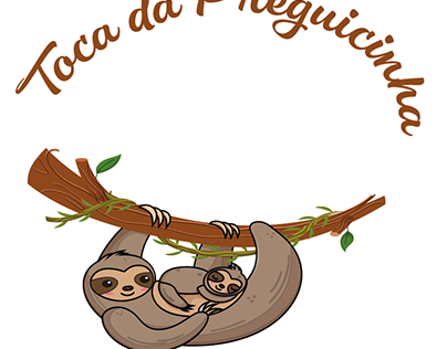 Project thumbnail - Toca da Preguicinha Logo Concept