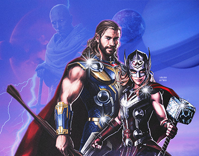 Thor: Love and Thunder Poster Design