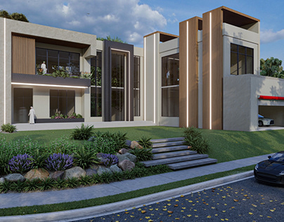 Modern villa in UAE