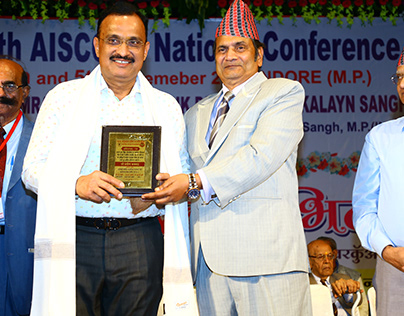 Praveen Kakkar Honored at the All India Senior Citizens