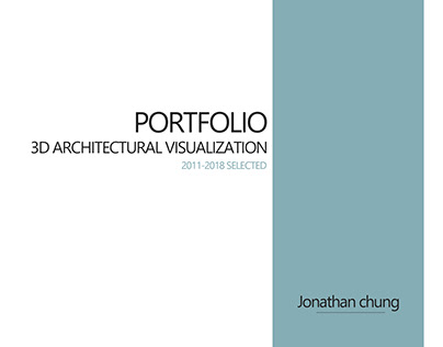 Portfolio 3D arch viz