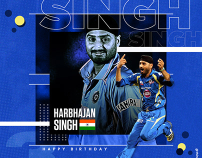 Harbhajan Singh Birthday Post