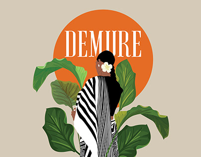 Demure | Fashion Illustration