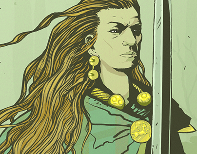 Book cover - Warrior Queen (Boudica) - OUP