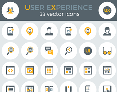 Free User Experience Icons (EPS, AI, PNG, SVG)