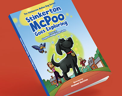 Stinkerton McPoo Goes Exploring Children's book
