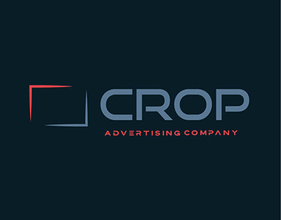 crop advertising agency logo