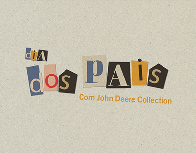 Campanha dia dos pais - John Deere Collection