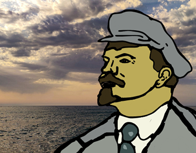 Lenin on the Black Sea coast
