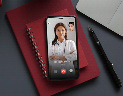 Healthcare Mobile Apps UI & UX Design with prototype.