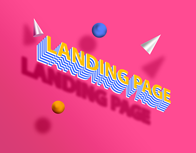 Company landing page