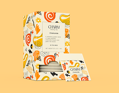 Tea packaging & brand identity CHARM